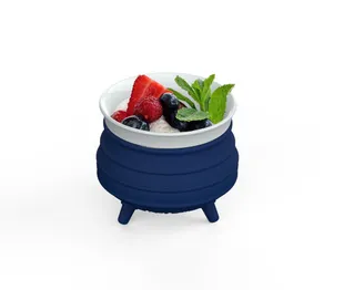 Poykie Ceramic Pot With Silicone Cover