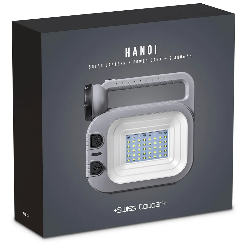Swiss Cougar Hanoi Solar Lantern And Power Bank