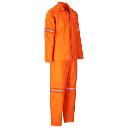 Trade Conti Suit Orange Reflective With Back