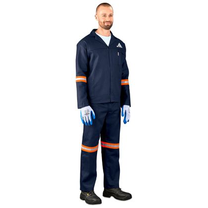 Technician Conti Suit Orange Reflective Arms Legs