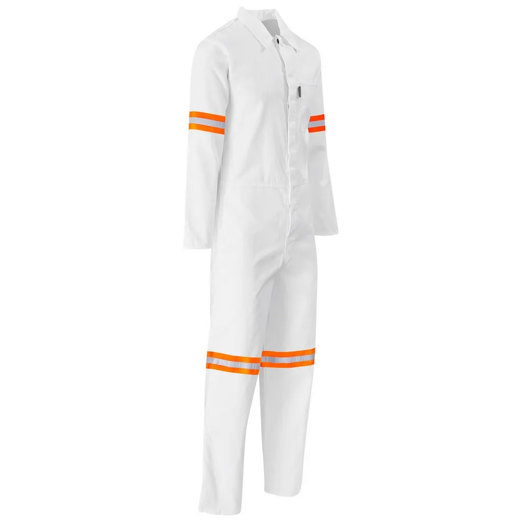 Safety Polycotton Boiler Suit Arm Leg OR Tape