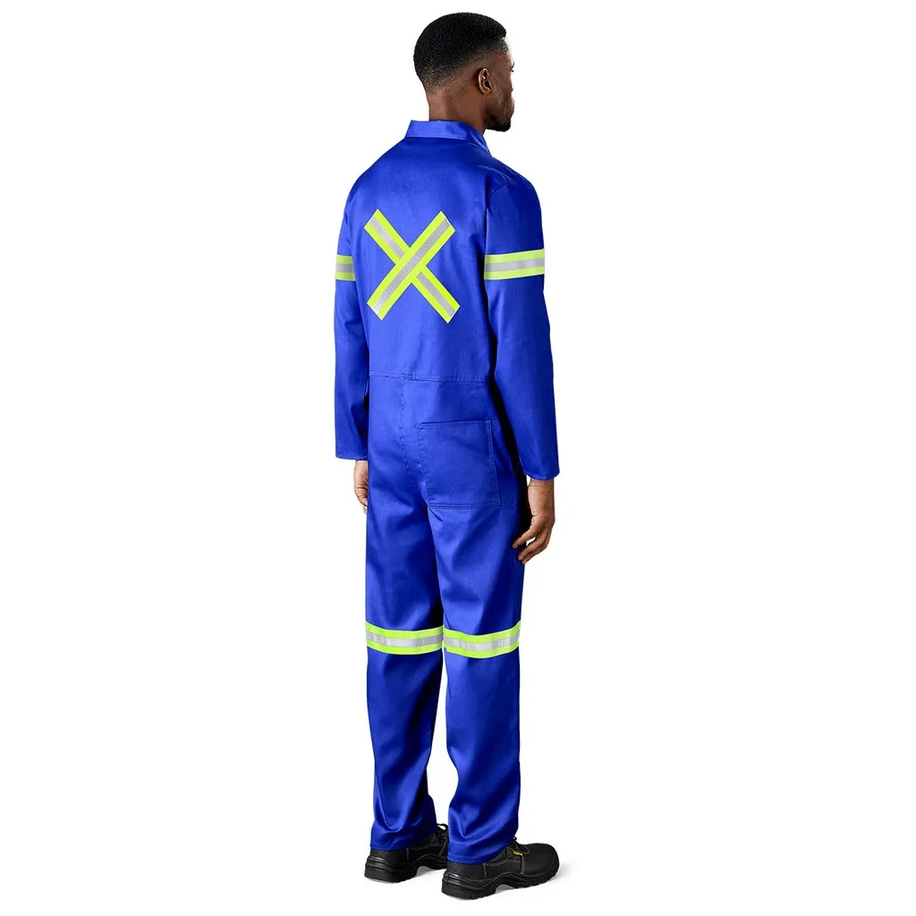 Polycotton Boiler Suit Arms Leg Back YW Tape