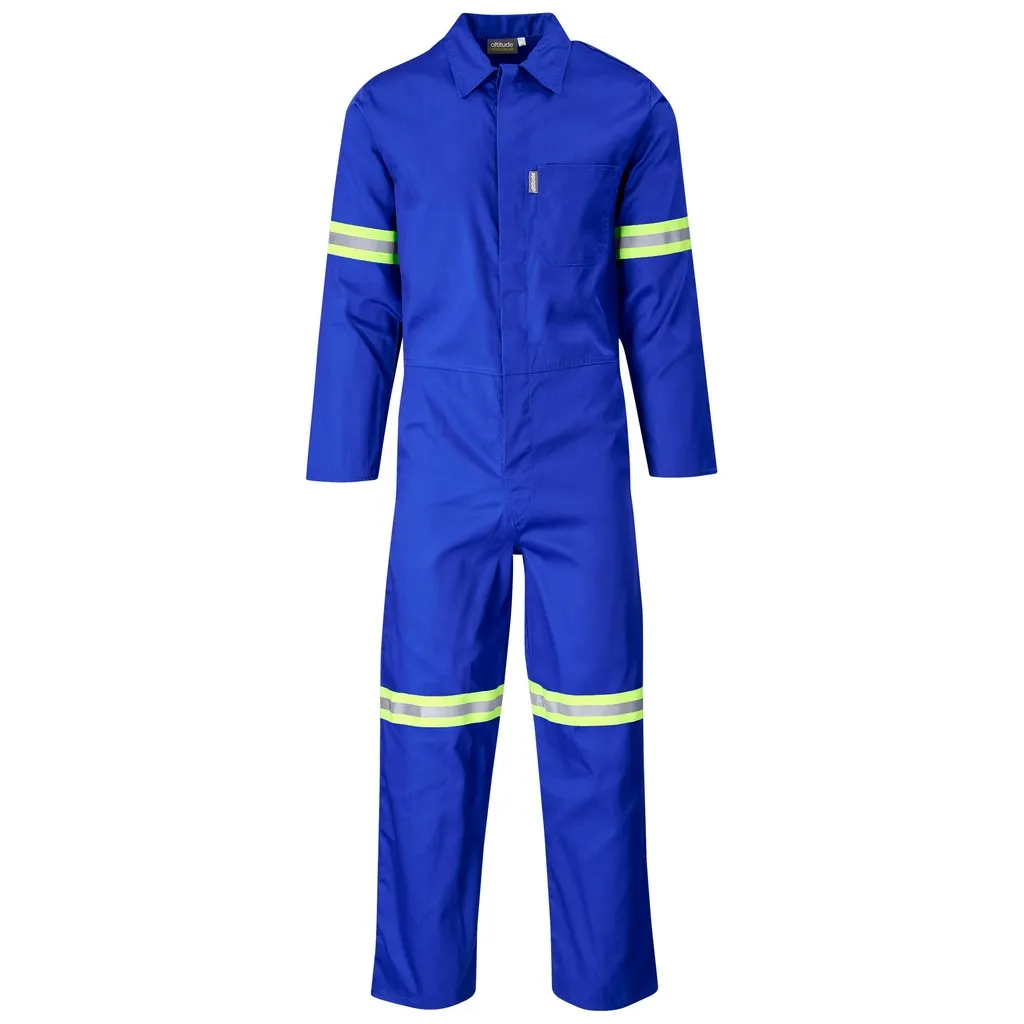 Polycotton Boiler Suit Arms Leg Back YW Tape