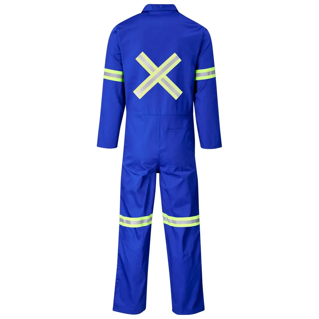 Polycotton Boiler Suit Arms Leg Back YW Tape