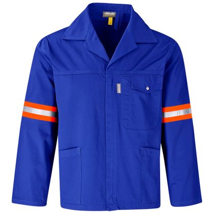 Site Premium Jacket Orange Reflective With Back