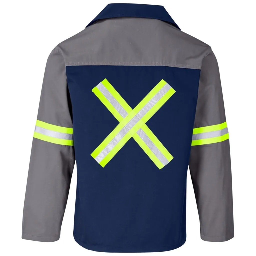 Polycotton Two Tone Jacket Arms And Back YW Tape