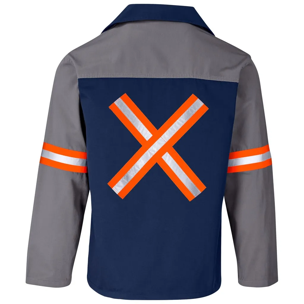 Polycotton Two Tone Jacket Arms And Back OR Tape