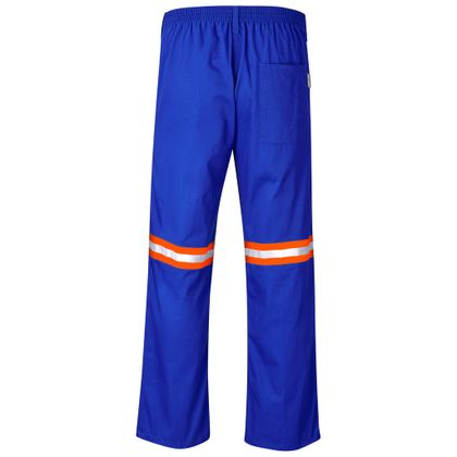 Site Premium Polycotton Pants Orange Reflective