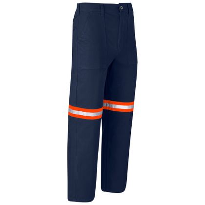 Artisan Premium Cotton Pants Orange Reflective