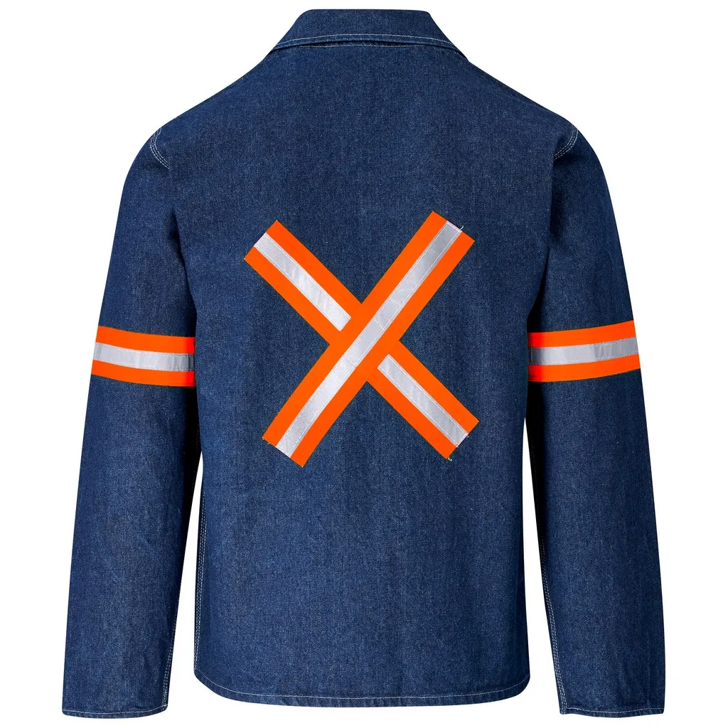 Cast Premium Denim Jacket Arms And Back OR Tape