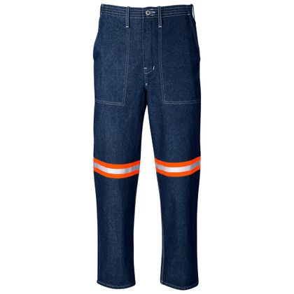 Cast Premium Cotton Pants Orange Reflective