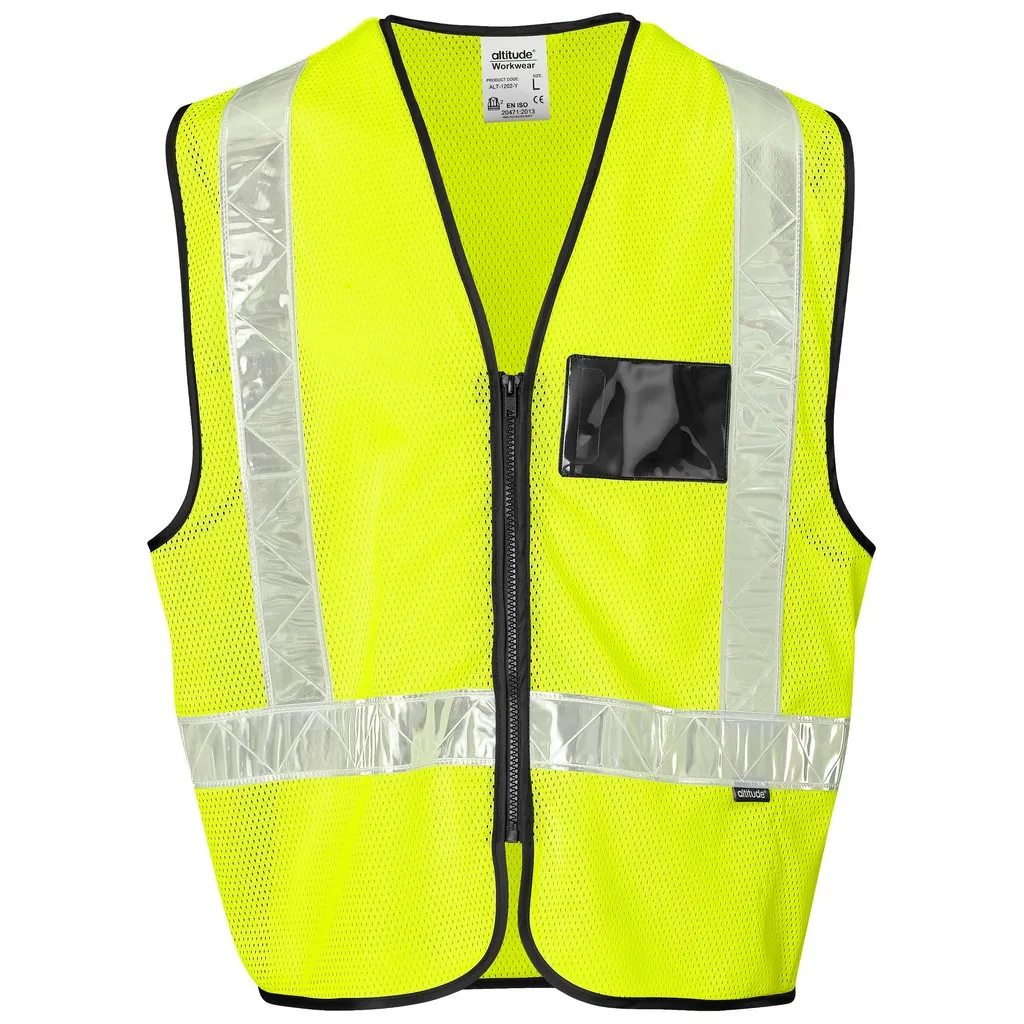 Airport Hi Viz Full Zip Vest