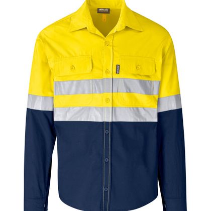 Access Vented Two Tone Reflective Work Shirt