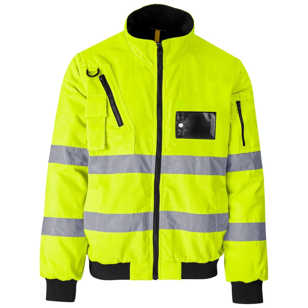 Techno Padded Hi Viz Bunny Jacket