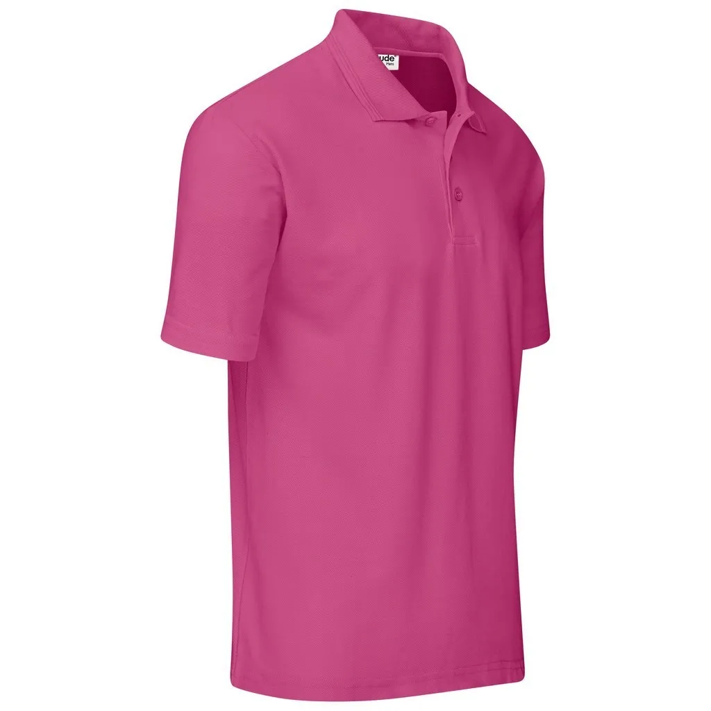 Mens Basic Pique Golf Shirt