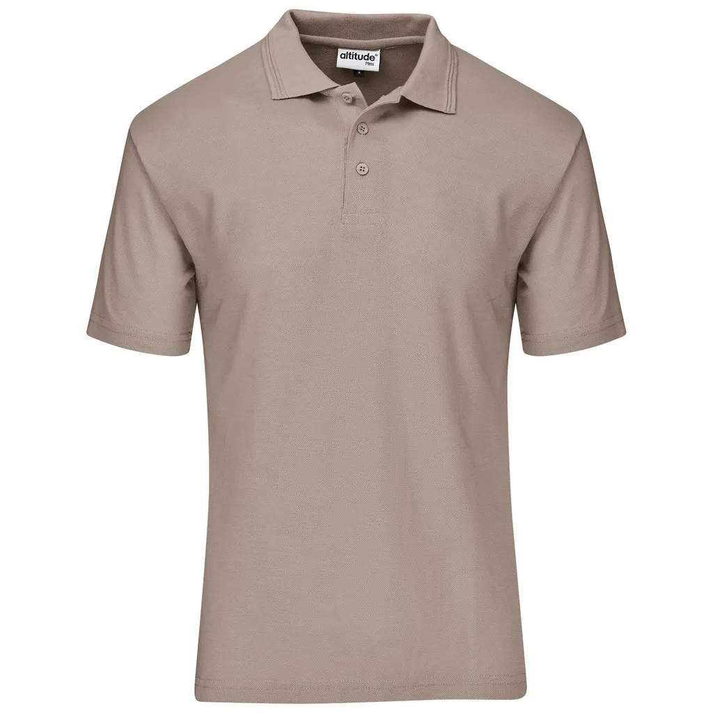 Mens Basic Pique Golf Shirt