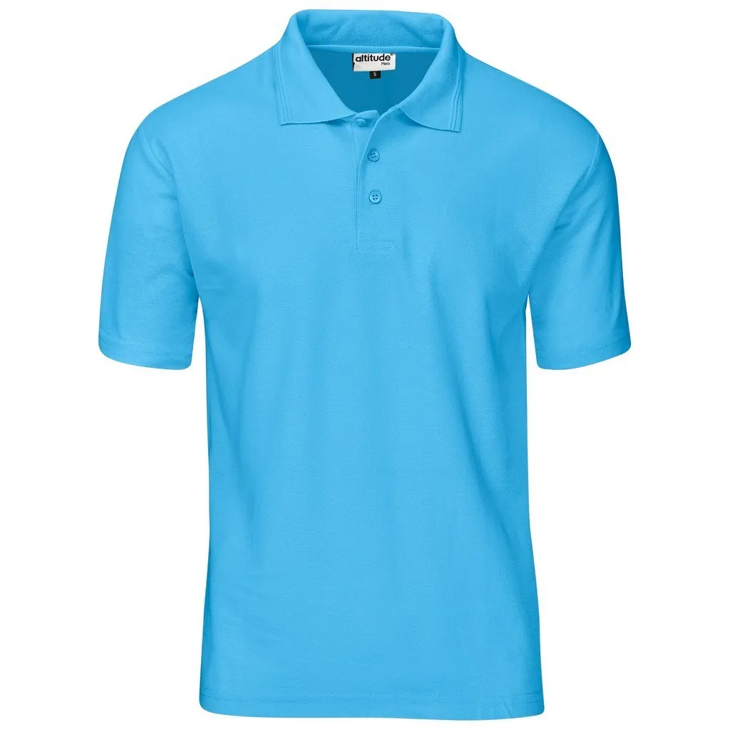 Mens Basic Pique Golf Shirt