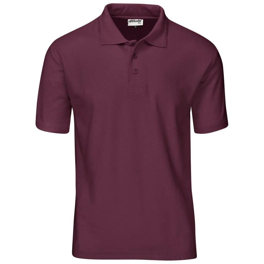 Mens Basic Pique Golf Shirt