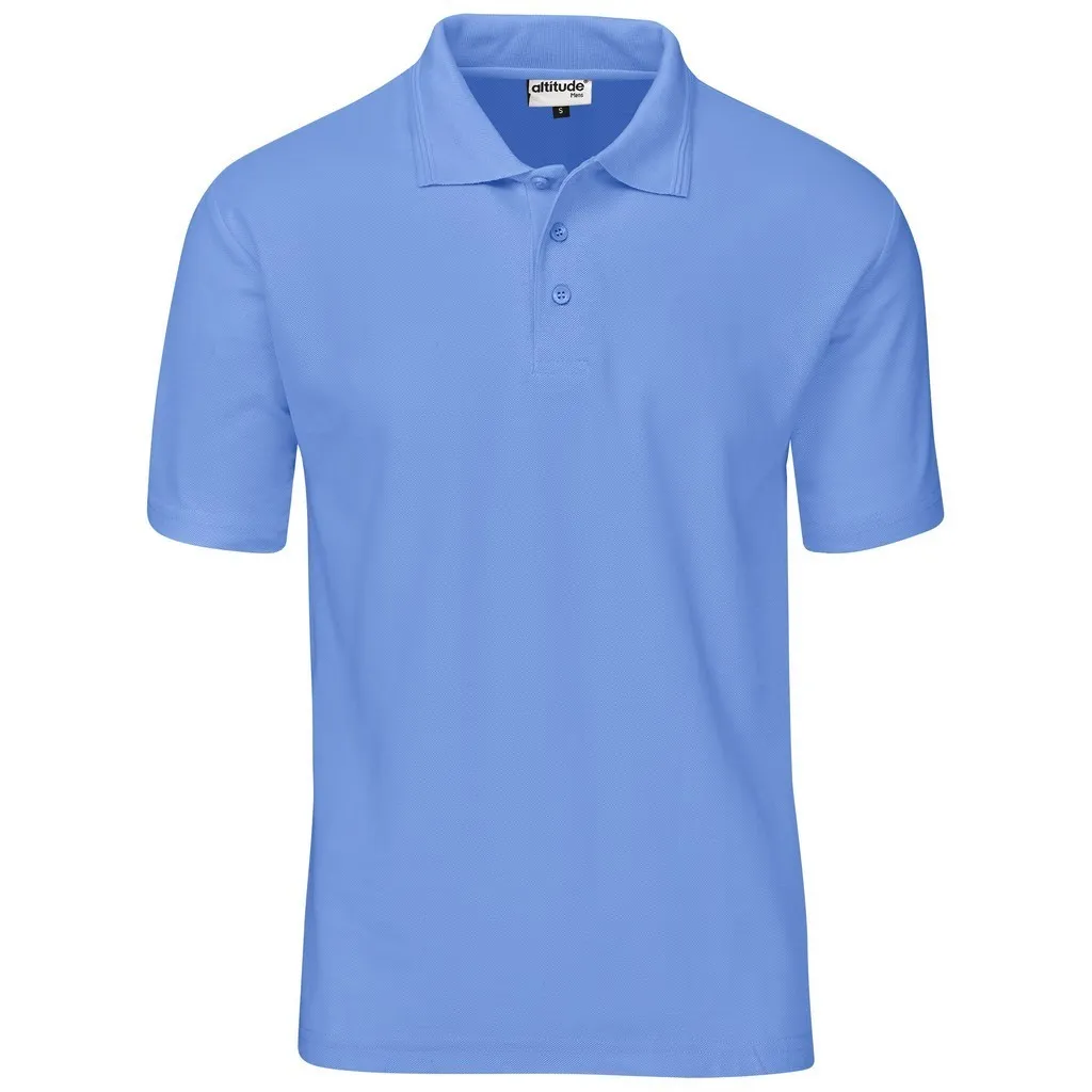 Mens Basic Pique Golf Shirt