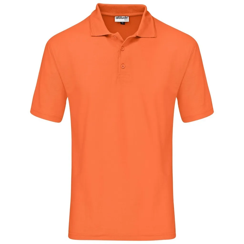 Mens Basic Pique Golf Shirt