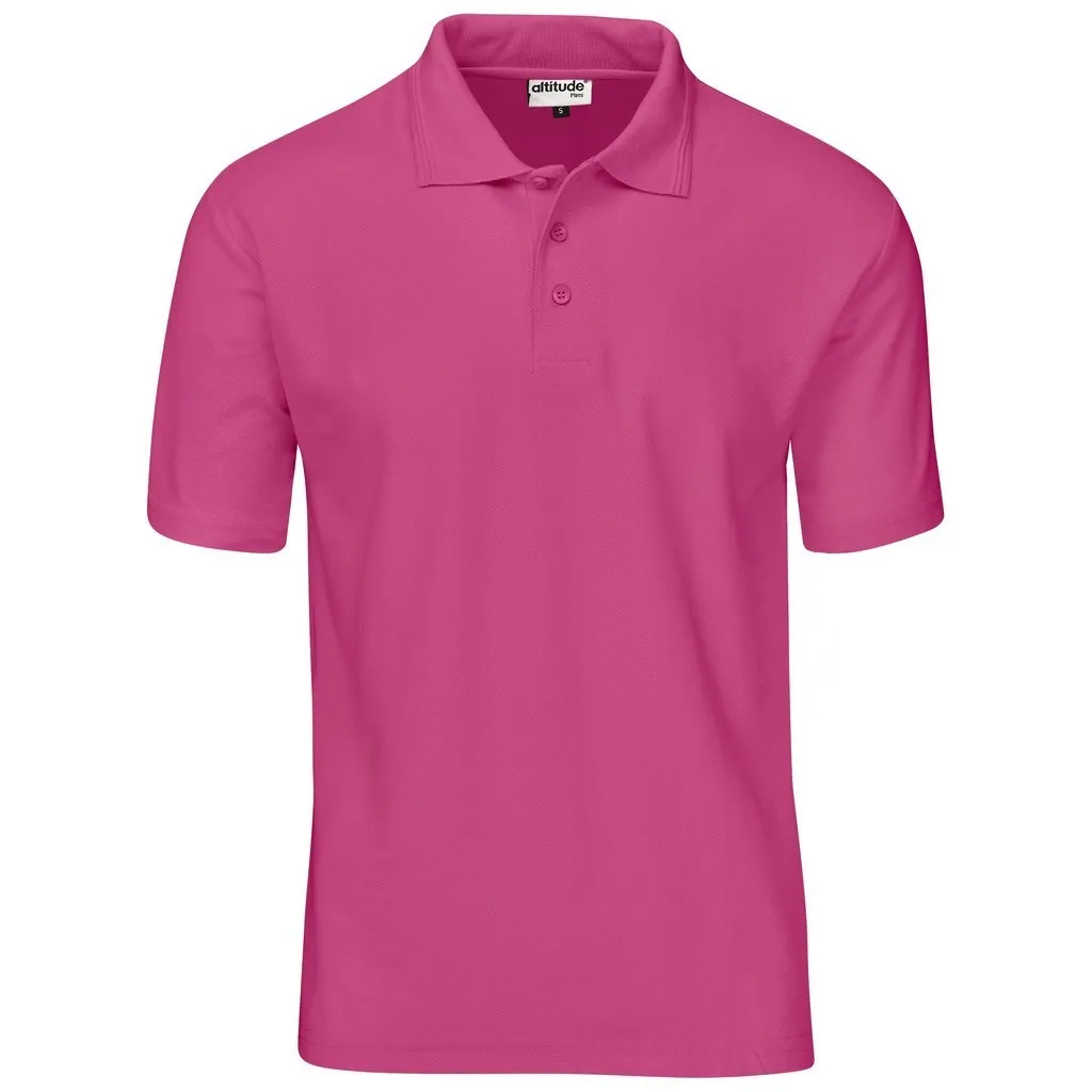Mens Basic Pique Golf Shirt Creative Brands