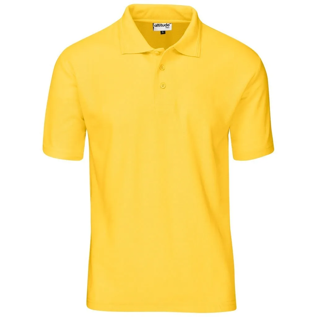 Mens Basic Pique Golf Shirt