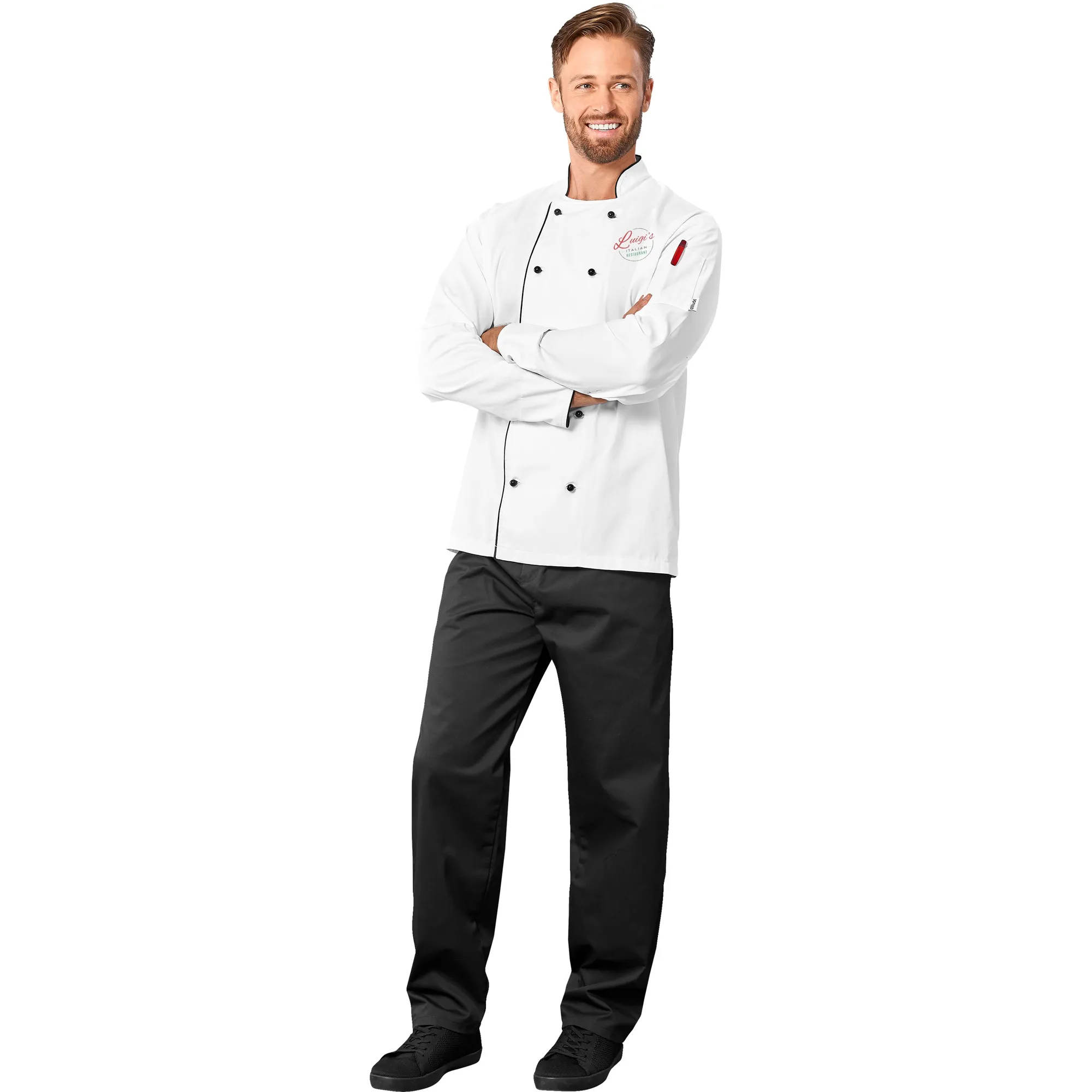 Unisex Long Sleeve Dijon Chef Jacket