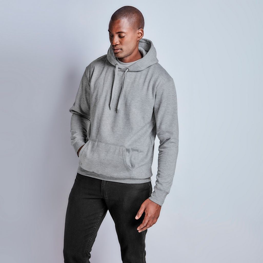 Mens Essential Hooded Sweater | Creative Brands