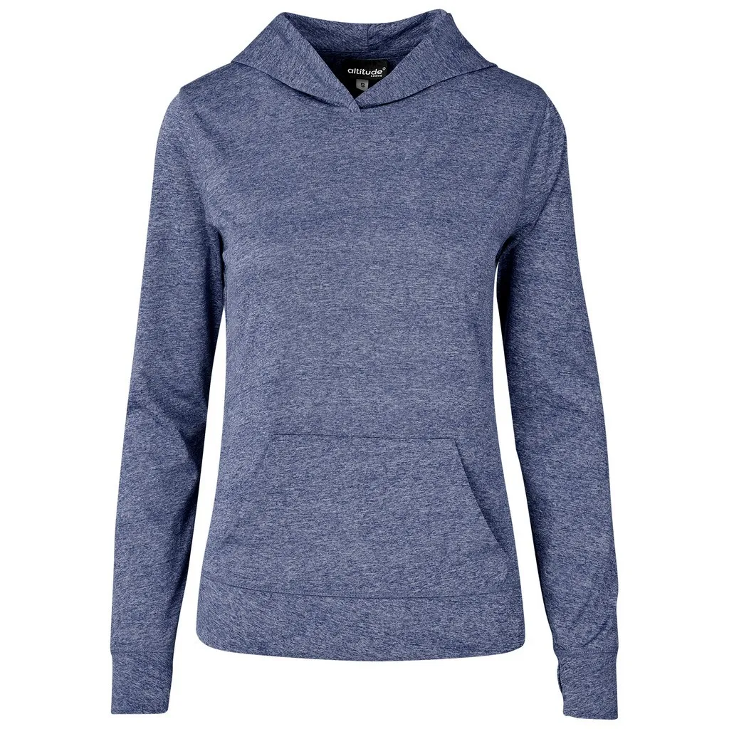 Ladies Fitness Lightweight Hooded Sweater