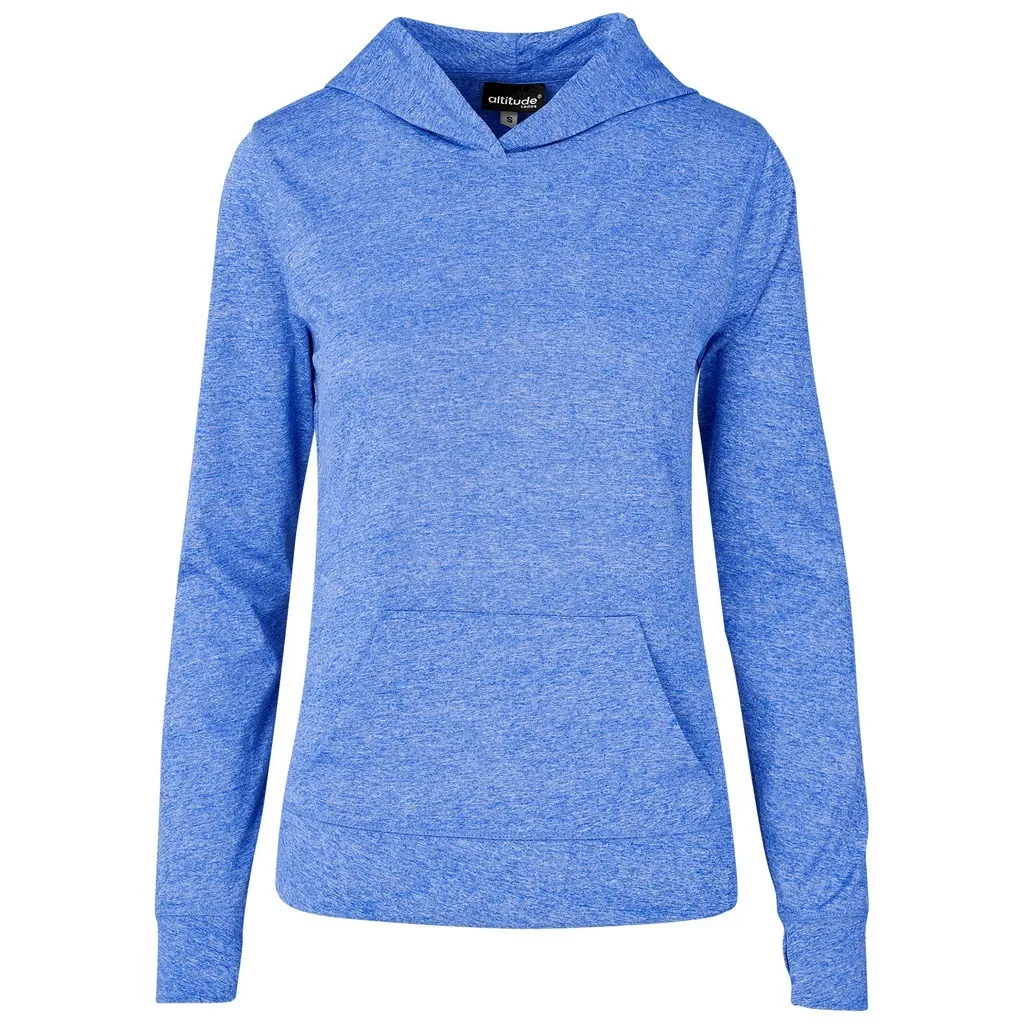 Ladies Fitness Lightweight Hooded Sweater