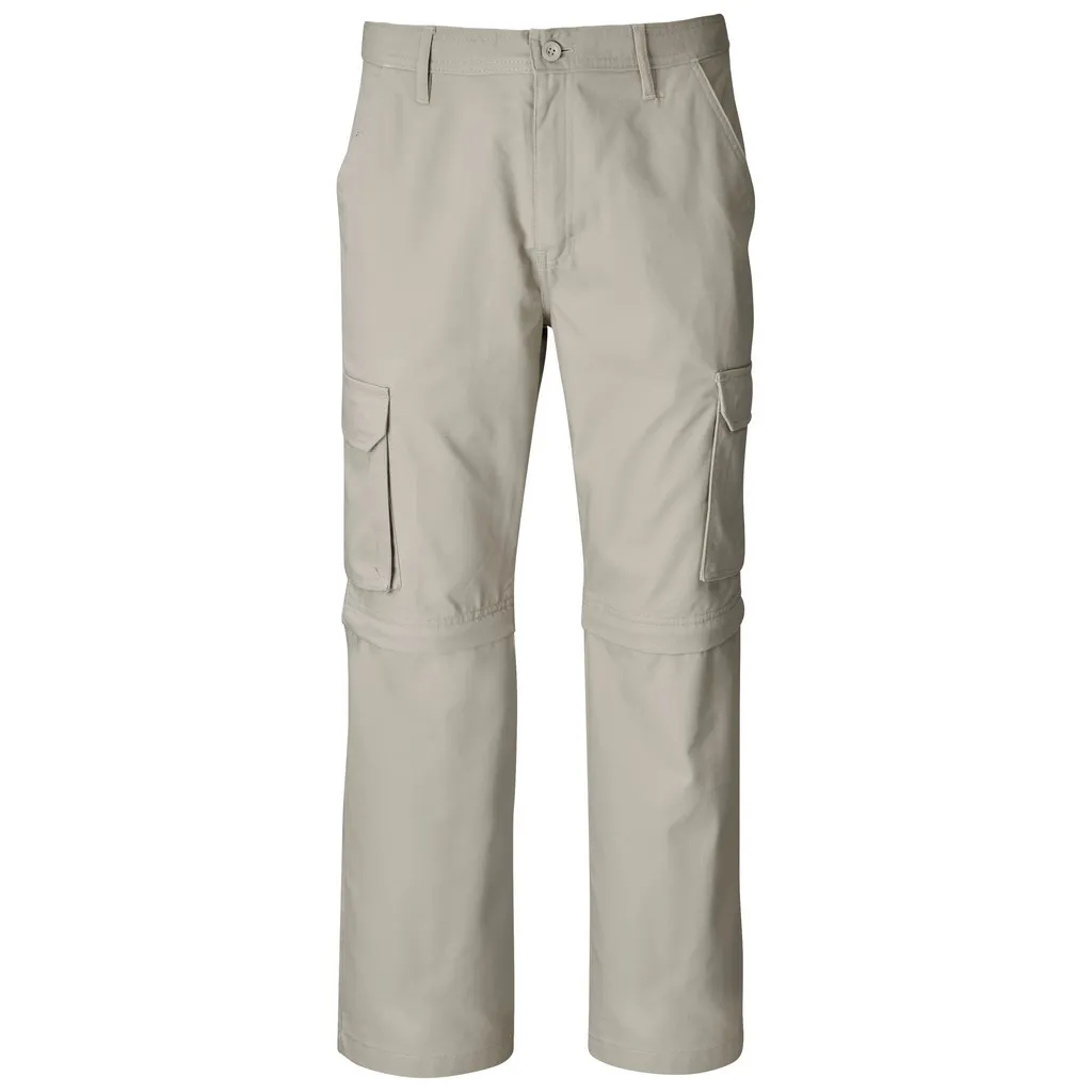 Mens Cargo Zip Off Pants
