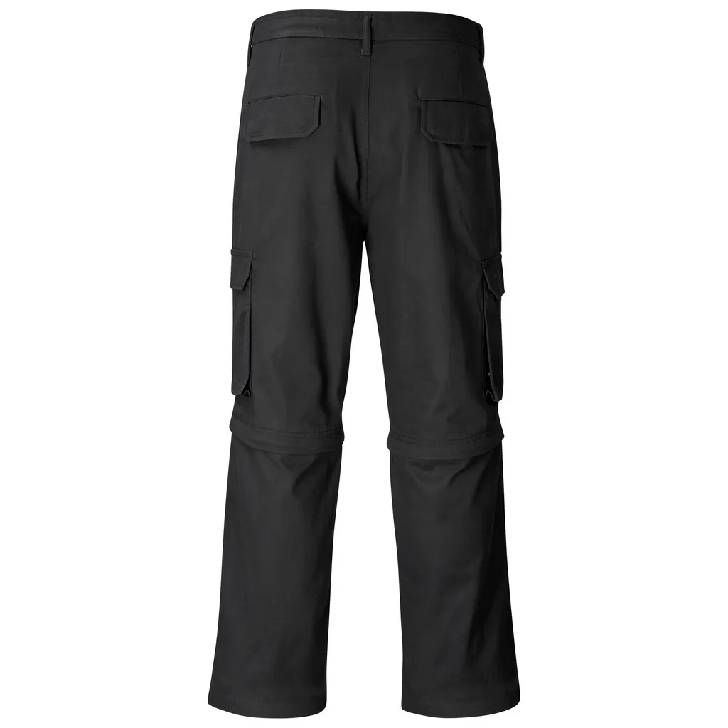 Mens Cargo Zip Off Pants