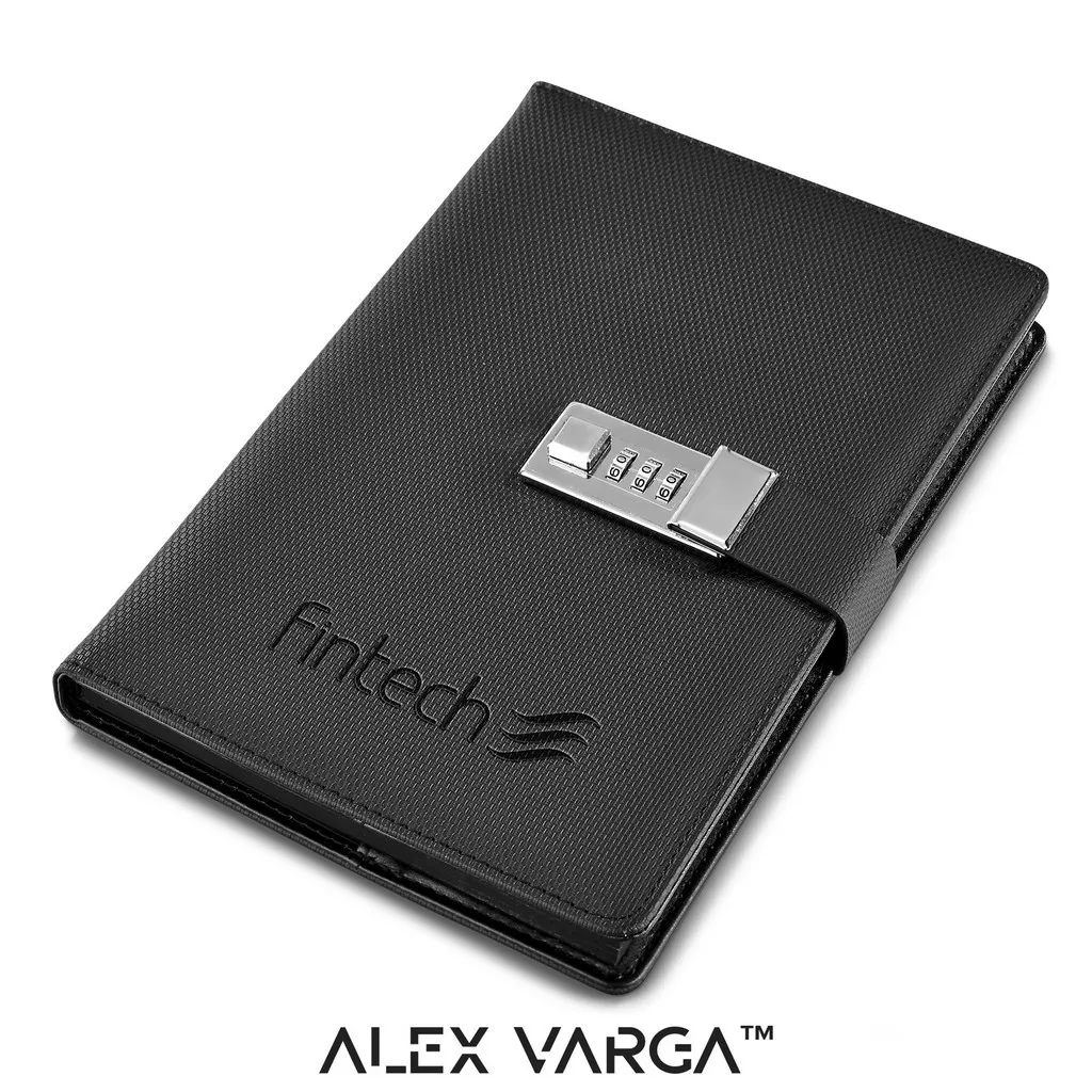 Alex Varga Chapman Code Lock Hard Cover Notebook