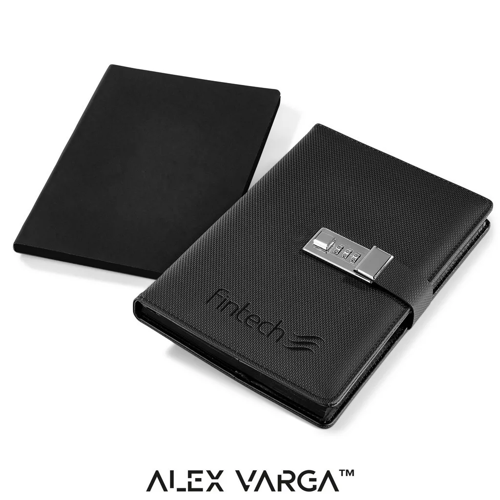 Alex Varga Chapman Code Lock Hard Cover Notebook