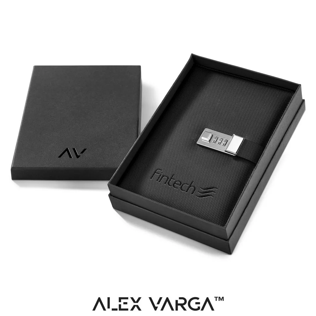 Alex Varga Chapman Code Lock Hard Cover Notebook