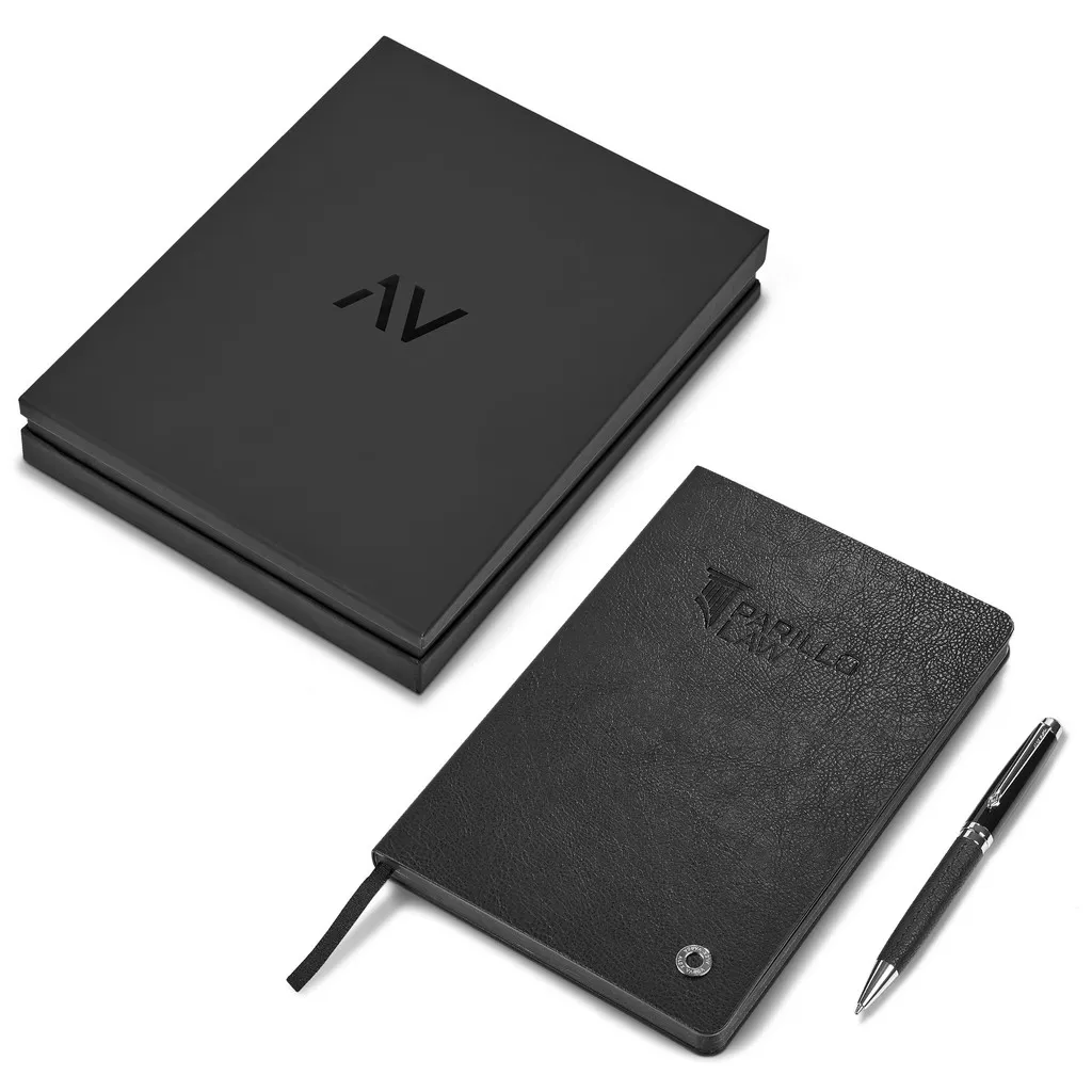 Alex Varga Corinthia Hard Cover Notebook Pen Set