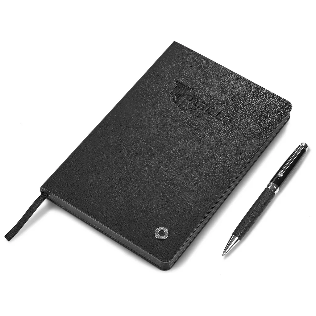Alex Varga Corinthia Hard Cover Notebook Pen Set