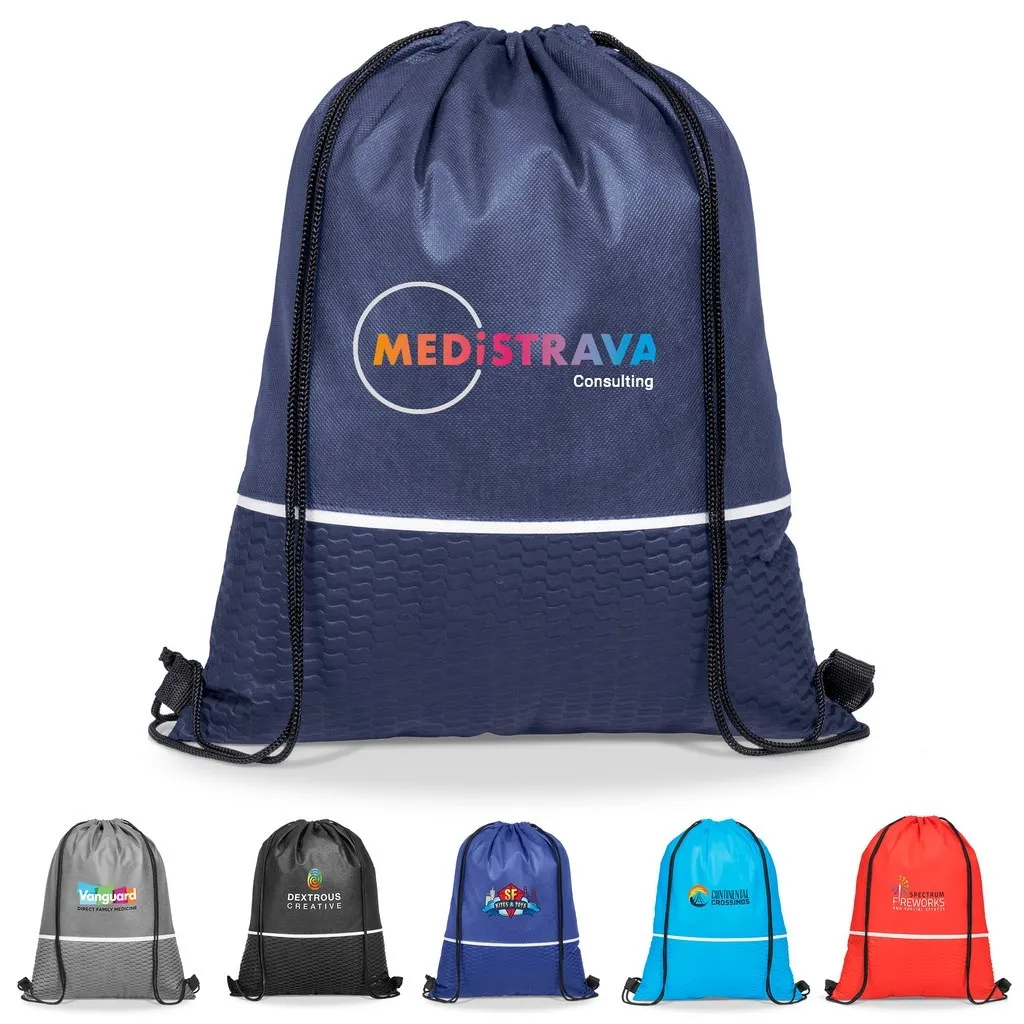 Brighton Non Woven Drawstring Bag
