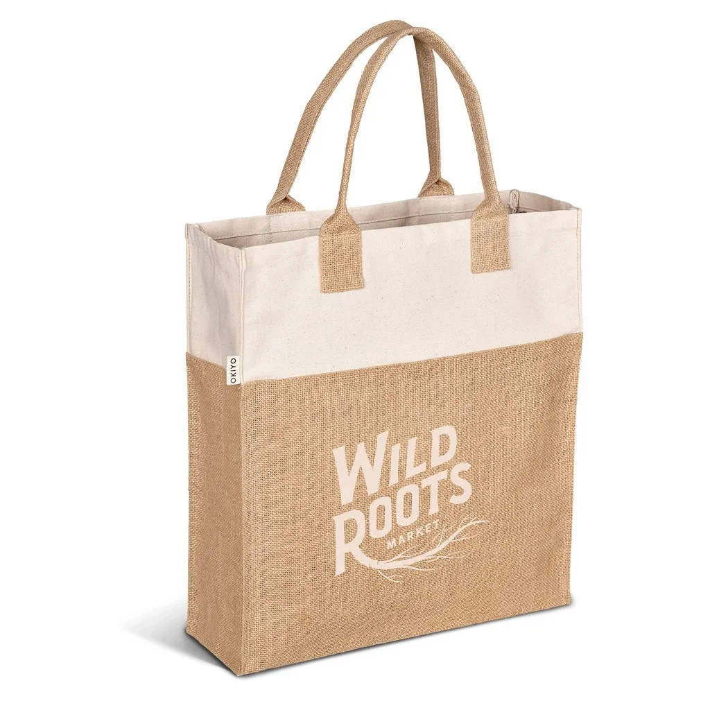 Okiyo Atsui Jute And Tote