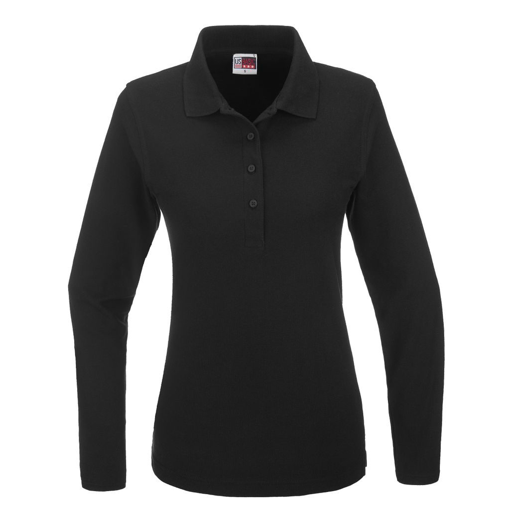 Ladies Long Sleeve Boston Golf Shirt