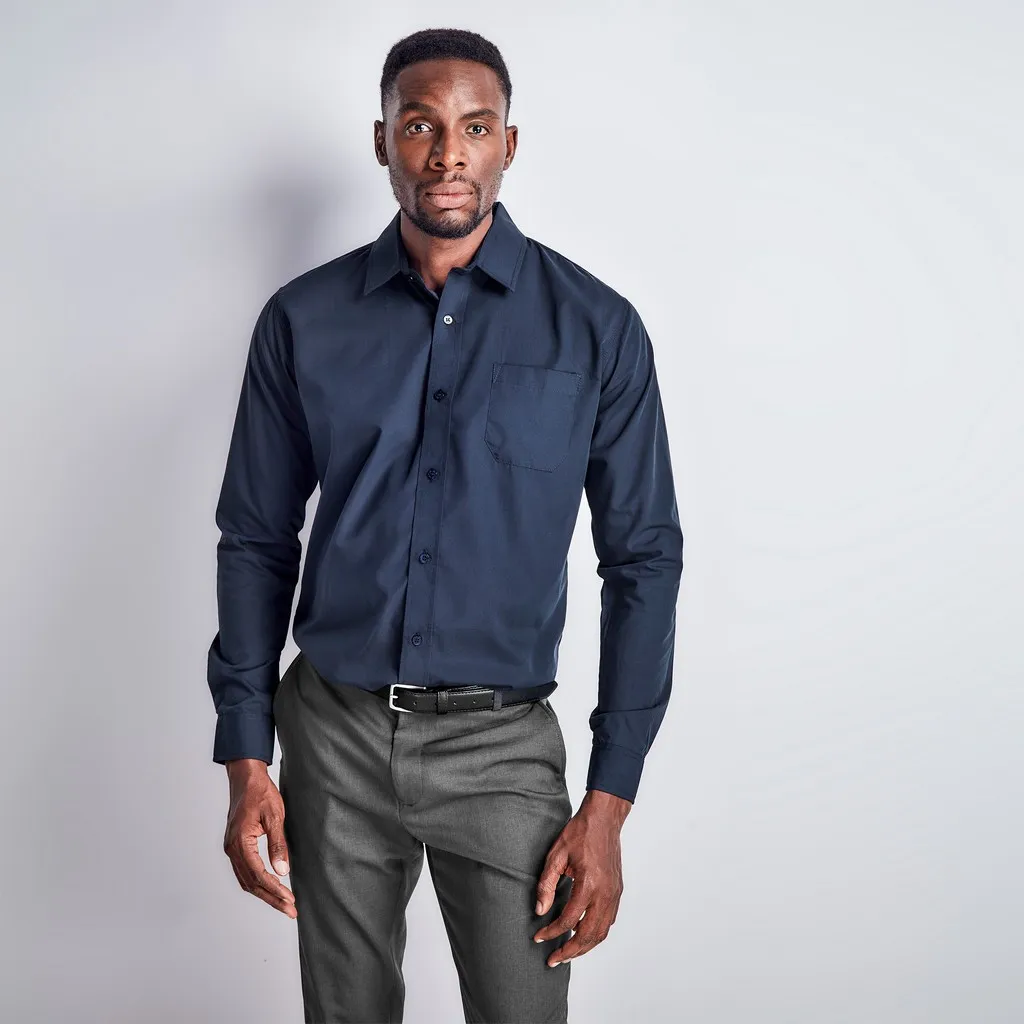 Mens Long Sleeve Kensington Shirt