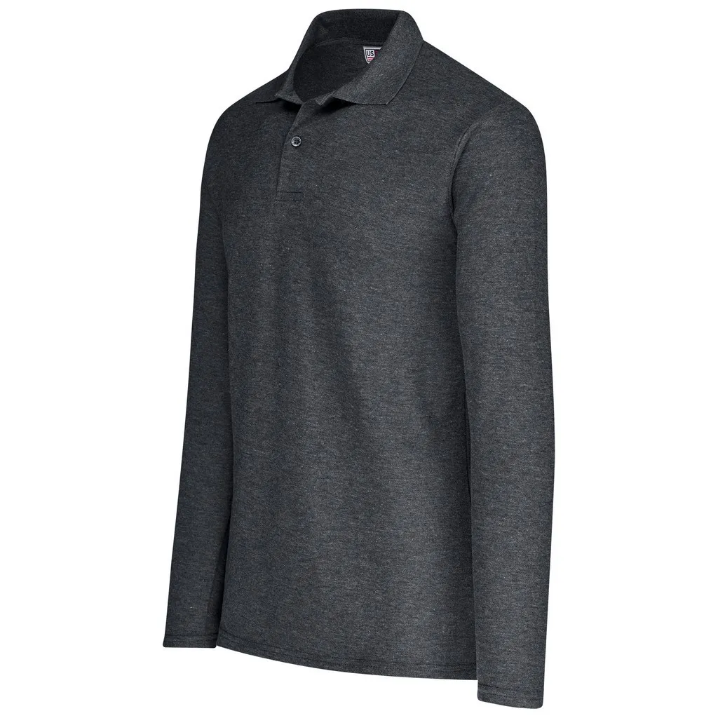 Mens Long Sleeve Elemental Golf Shirt