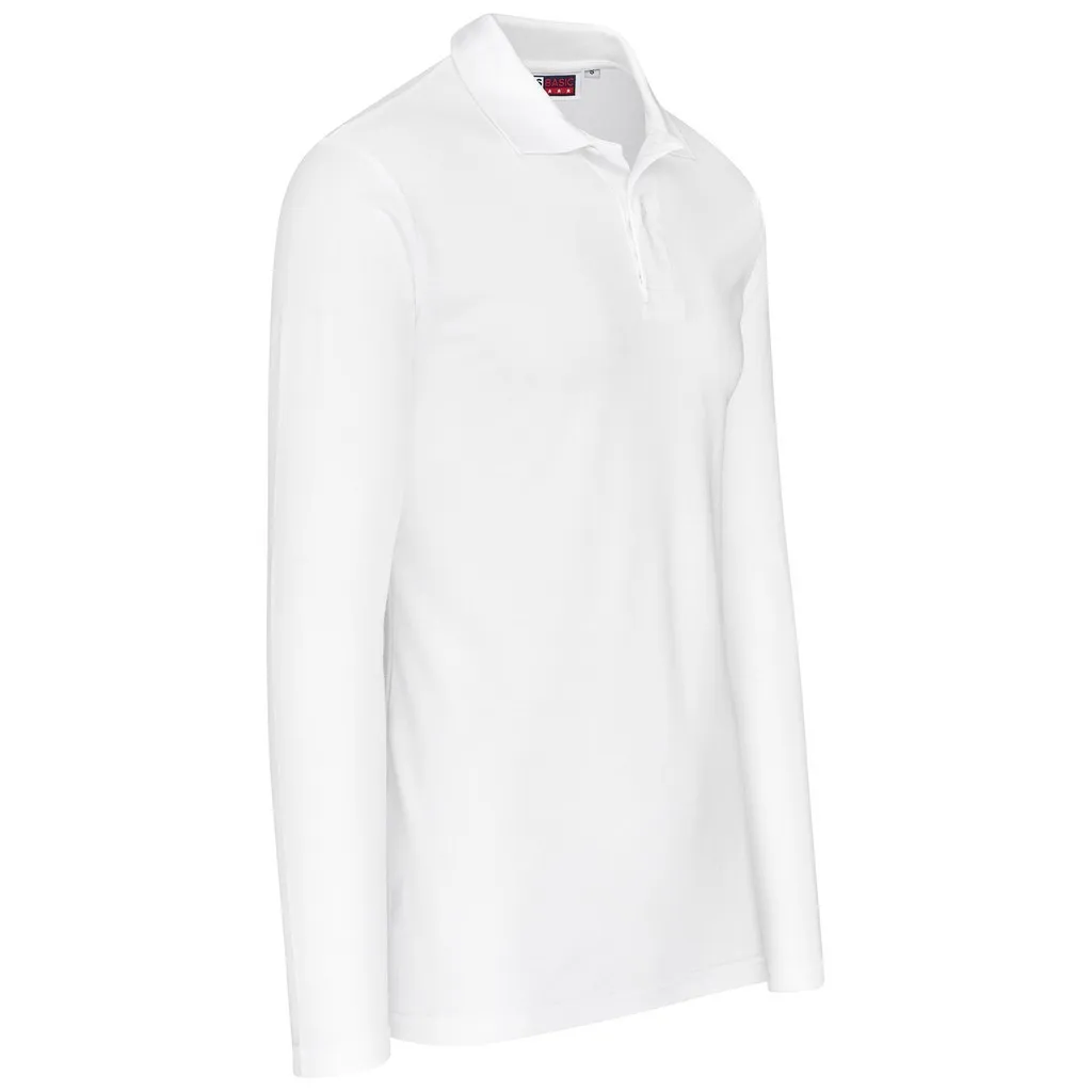 Mens Long Sleeve Elemental Golf Shirt