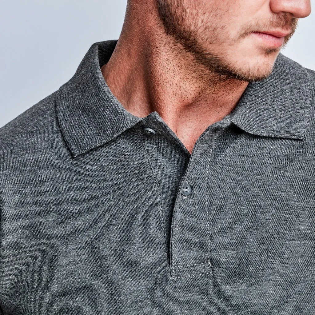 Mens Long Sleeve Elemental Golf Shirt