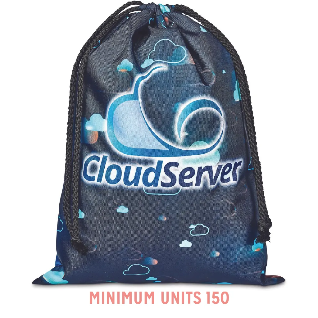 Hoppla Pacific Maxi Polyester Drawstring Pouch
