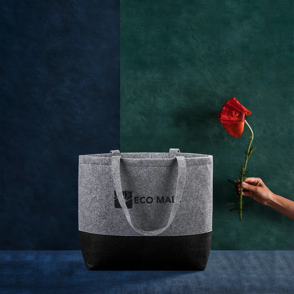 Okiyo Toku Recycled Pet Felt Large Tote