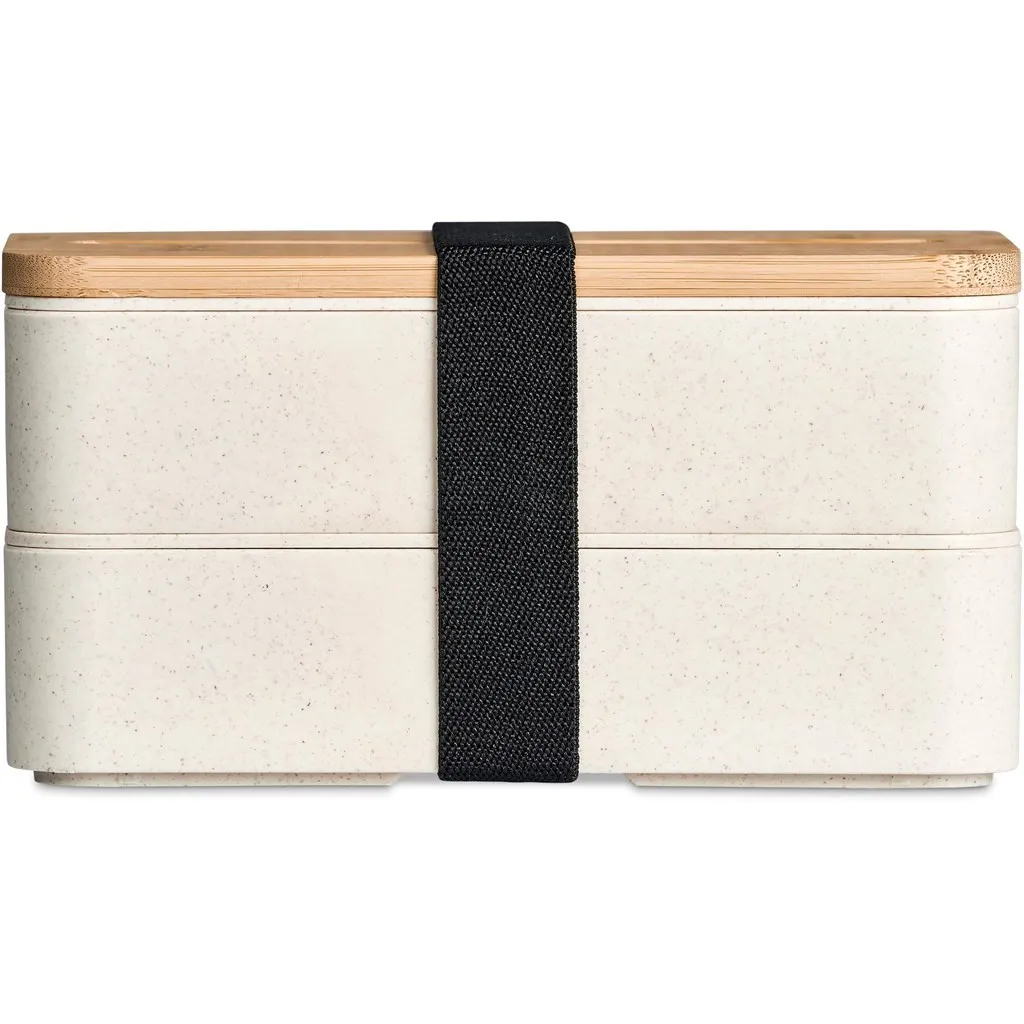 Okiyo Dura Wheat Straw Lunch Box And Phone Stand