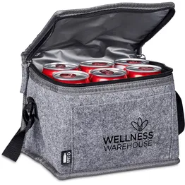 Okiyo Reitoko Recycled Pet Felt Lunch Cooler 6 Can
