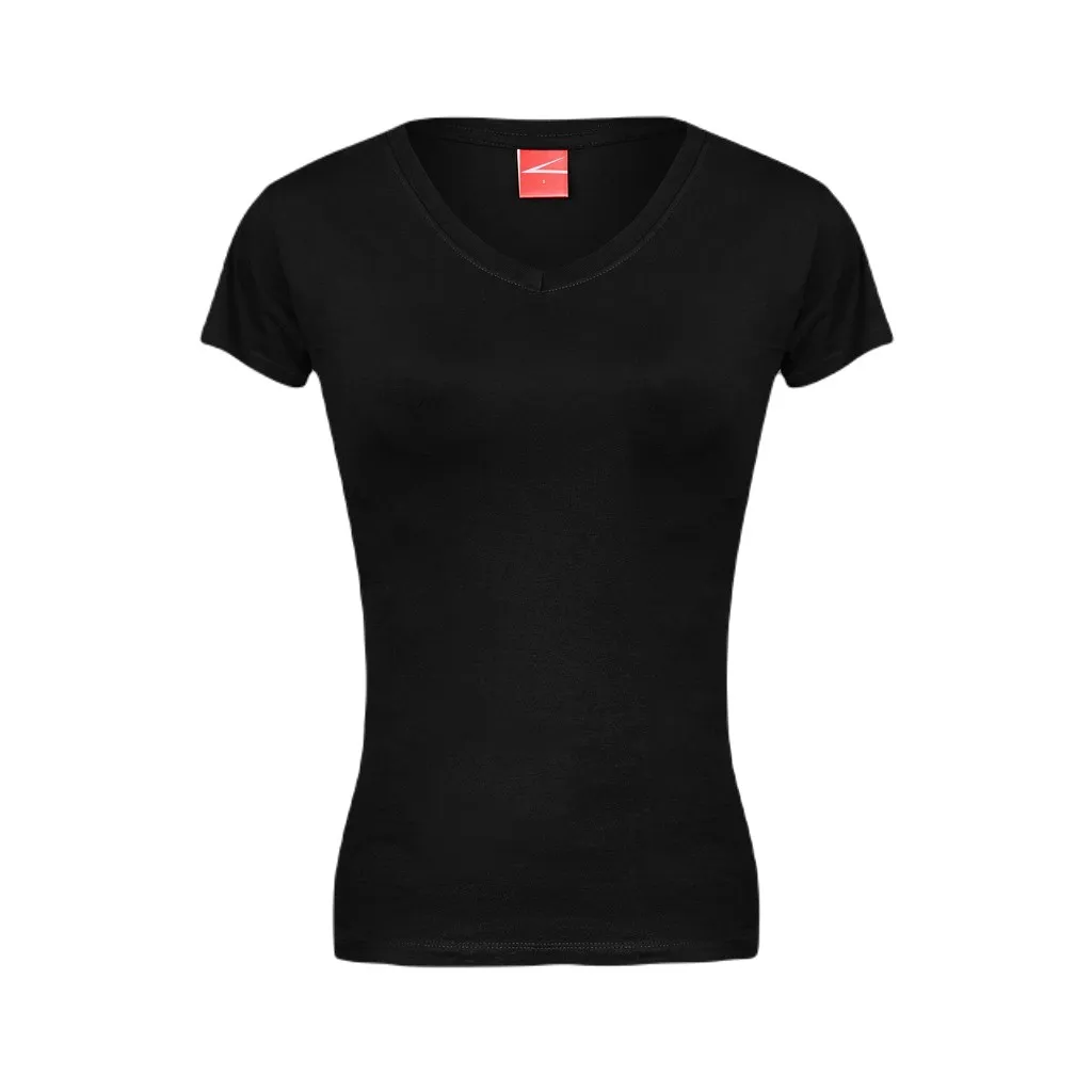 FWRD Ladies Fitted V Neck T Shirt