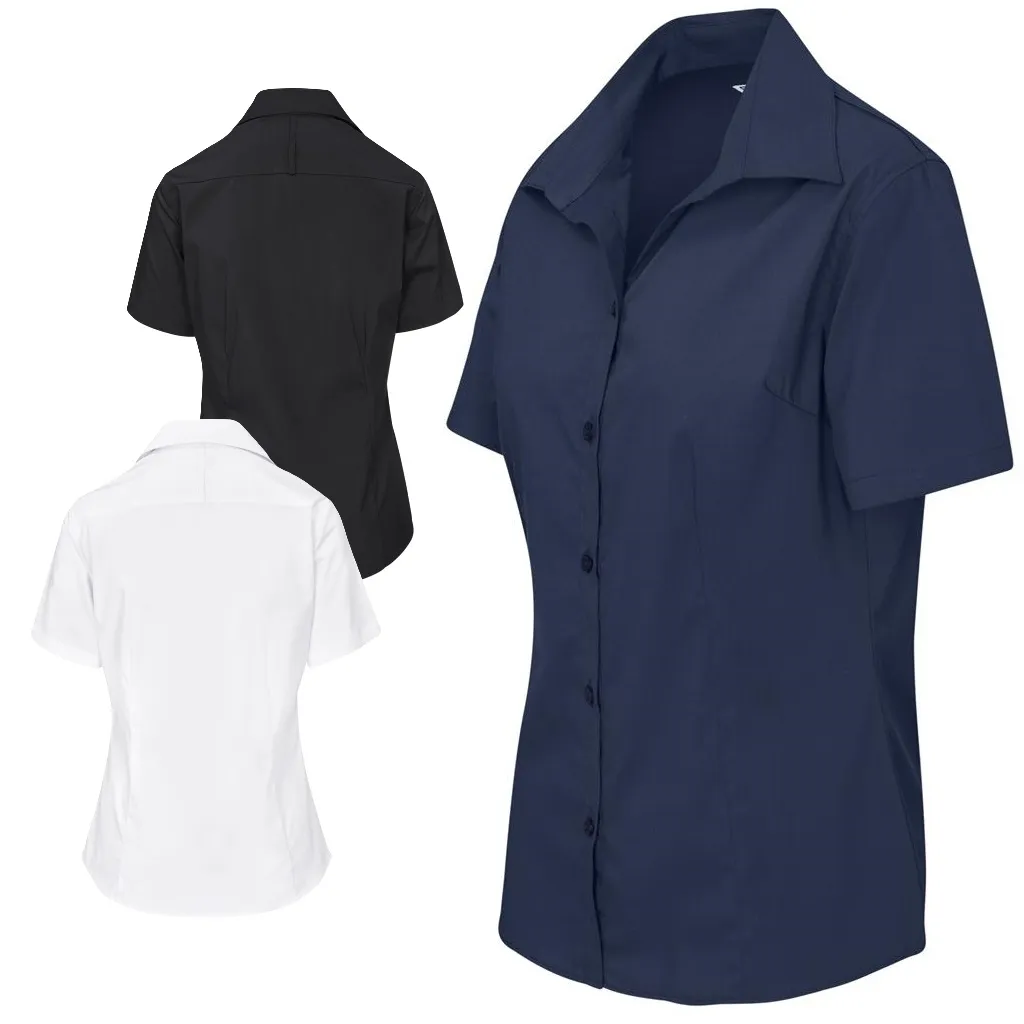 Ladies Short Sleeve Sheffield Stretch Shirt